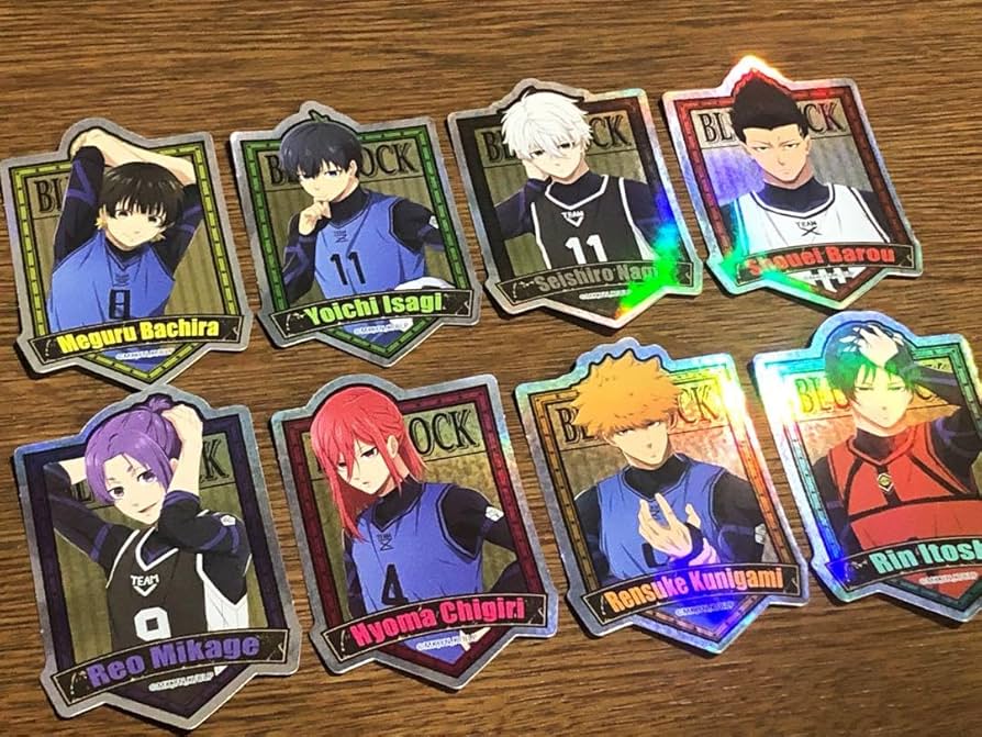 eFブルーロック トレーディングステッカー 青 赤 全40種 フルコンプ eFブルーロック トレーディングステッカー 青 赤 全40種 フルコンプ