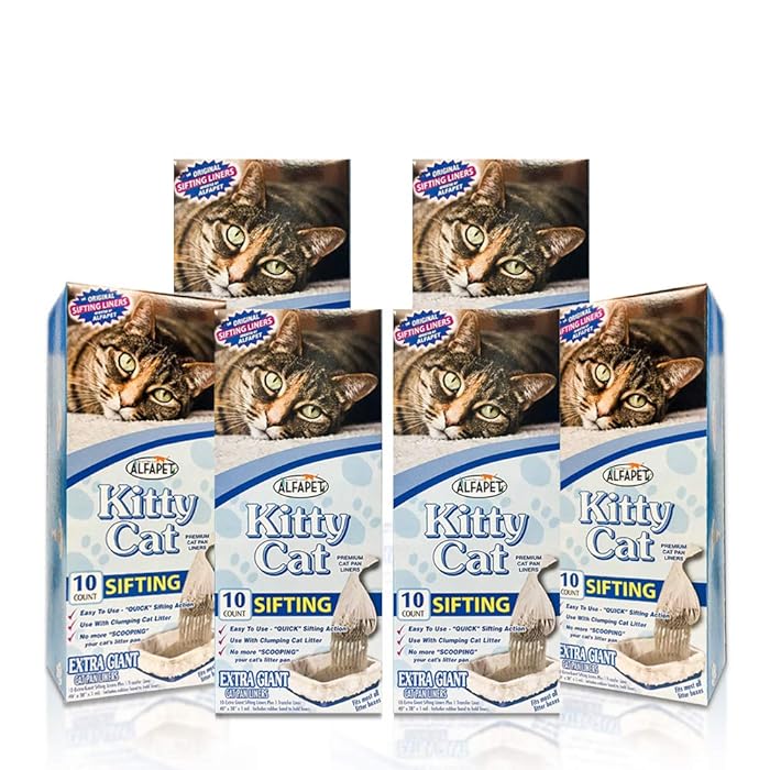 Buy Kitty Cat Sifting Litter Box Liners 10 Per Box Plus 1 Transfer