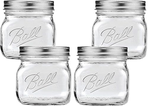 Miniatura 1 de Jarras de 1 pinta (16 Oz) de boca ancha Ball Collection Elite, 16 onza, Transparente