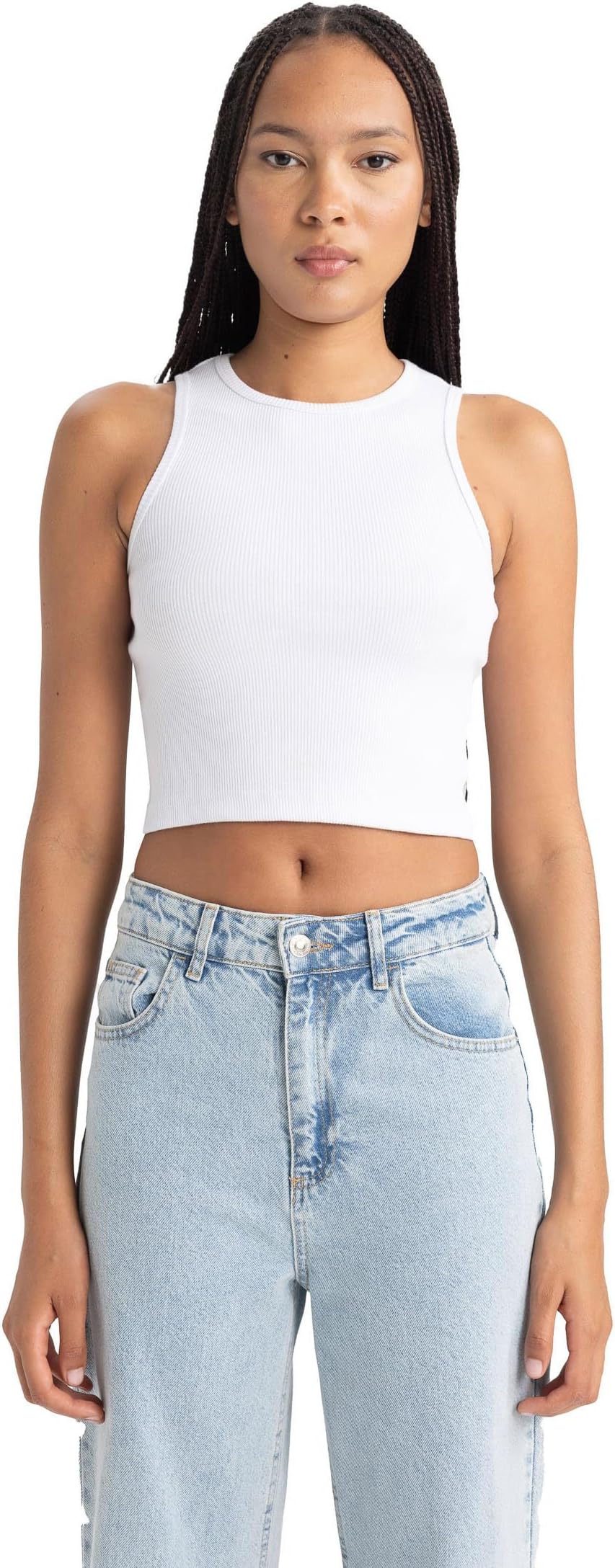 DeFactoWomens B0658AX T-Shirt