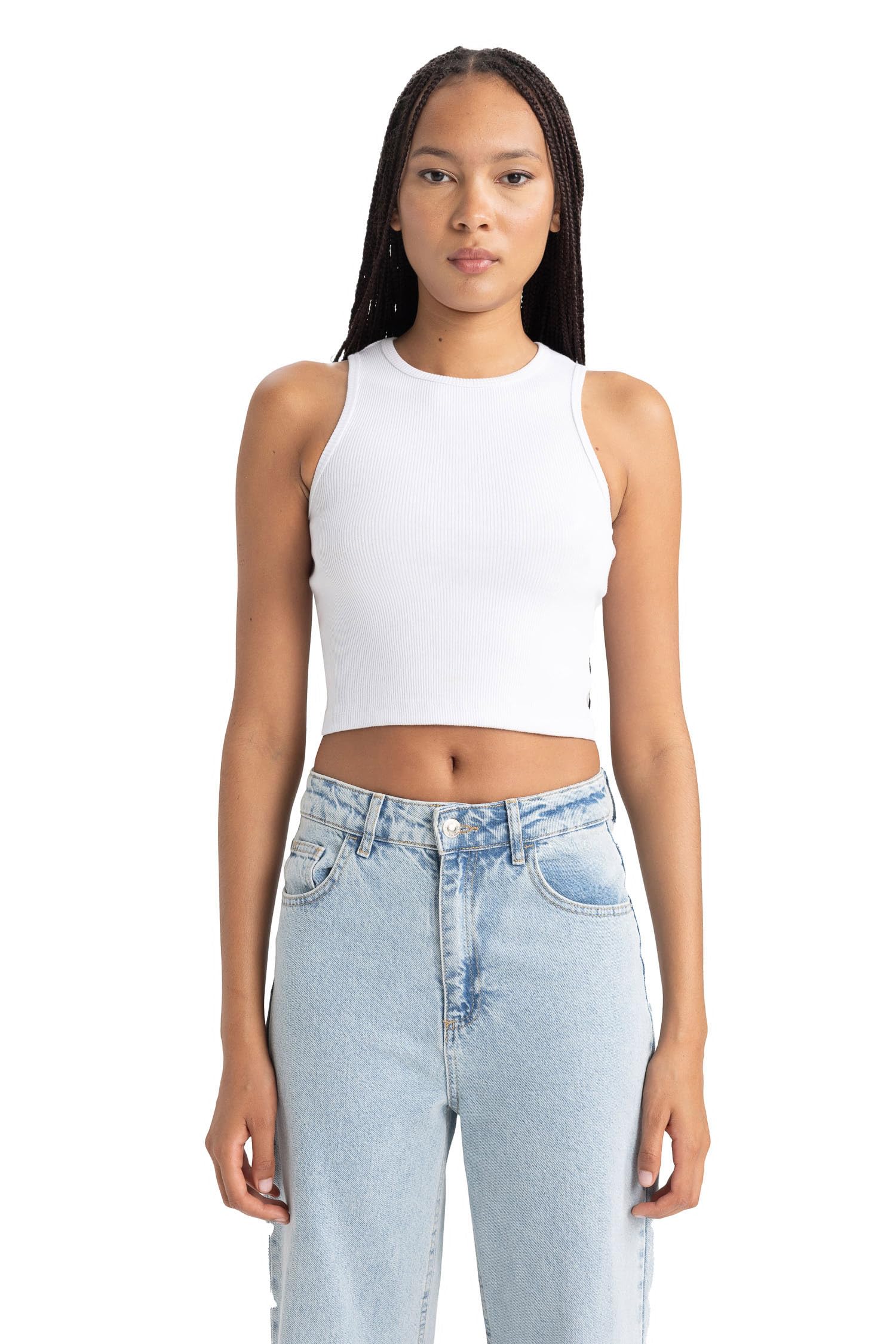 DeFactoWomens B0658AX T-Shirt