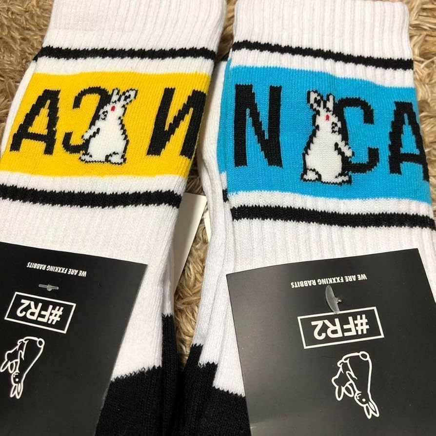 FR2 撫子　caution ソックス　2色セット FR2 撫子 caution ソックス 2色セット FR2 撫子 caution