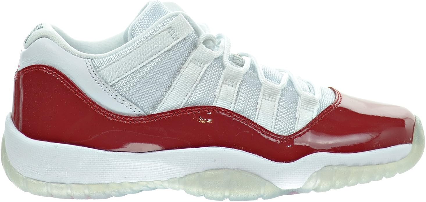 jordan 11 blanco con rojo alto