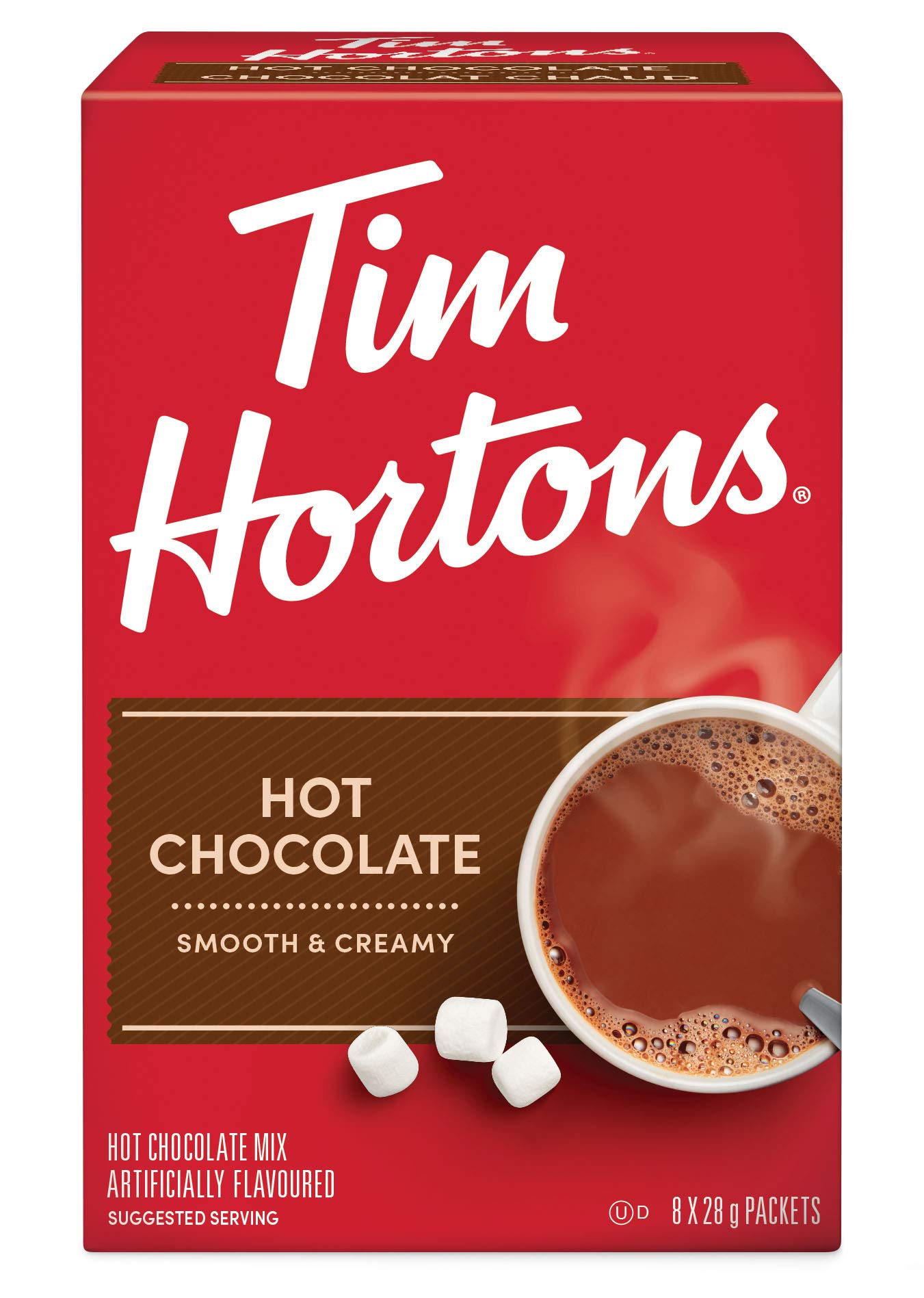 Tim Hortons Hot Chocolate Packets Original Hot Chocolate 8 x 28gm