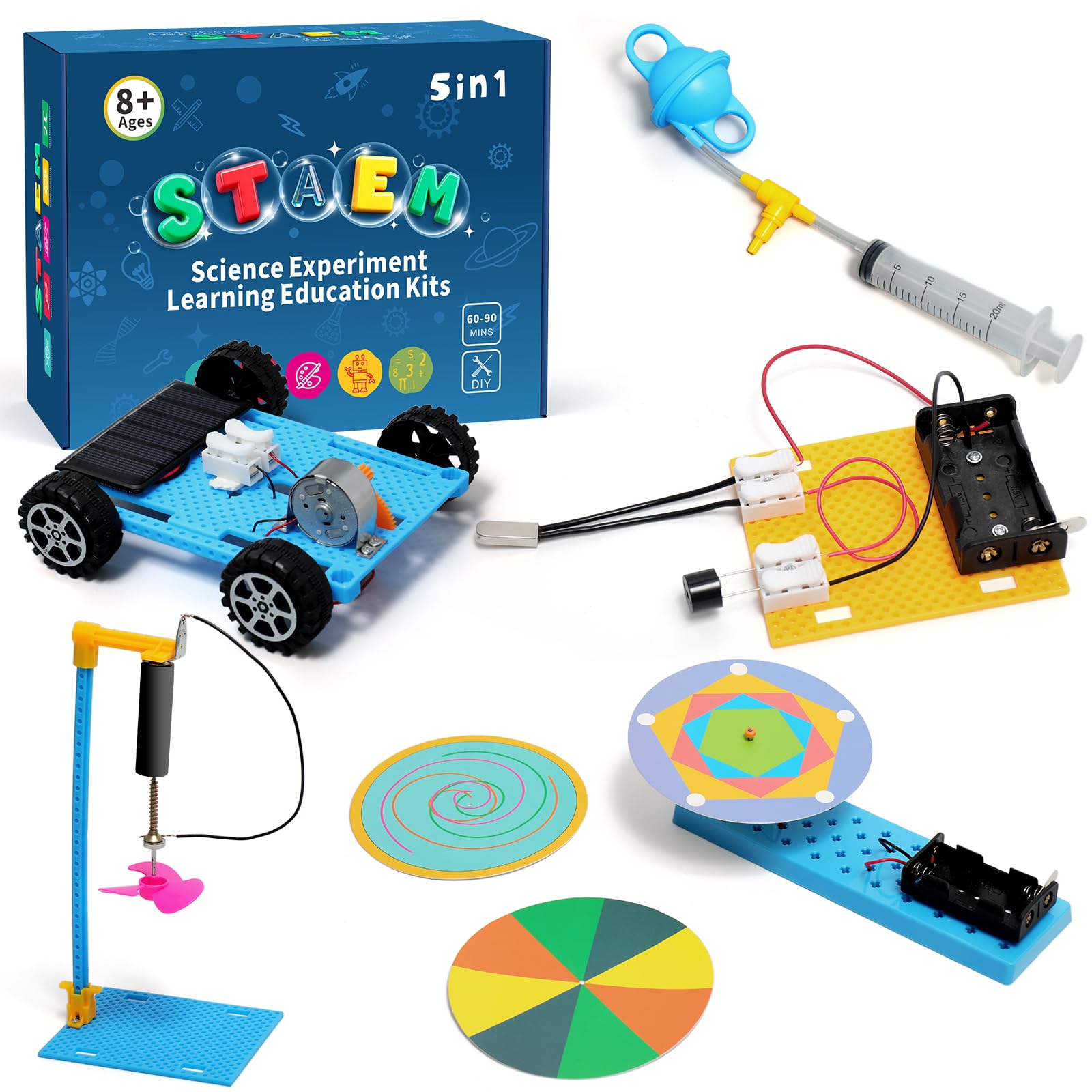 STEM Toys Age 8+, Science Experiments for Kids 8-14, Engineering Craft Kits