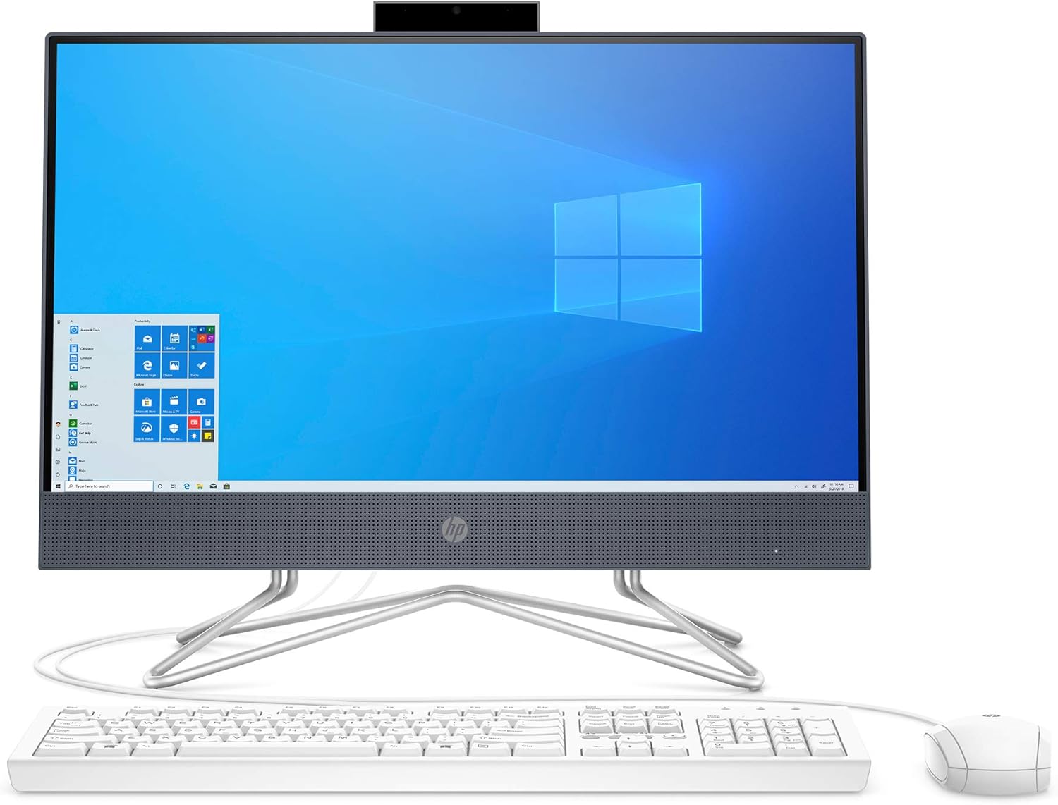 HP 22-DF 21.5-Inch Full HD WLED Intel Celeron G5900T 4GB 256GB SSD Win 10 All-in-One PC HP 22-DF 21.5-Inch Full HD WLED Intel Celeron G5900T 4GB 256GB SSD Win 10 All-in-One PC
