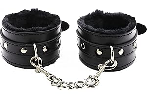 Super Soft Comfortable Leather Adjustable Handcuffs for Unforgettable Sexual Encounters