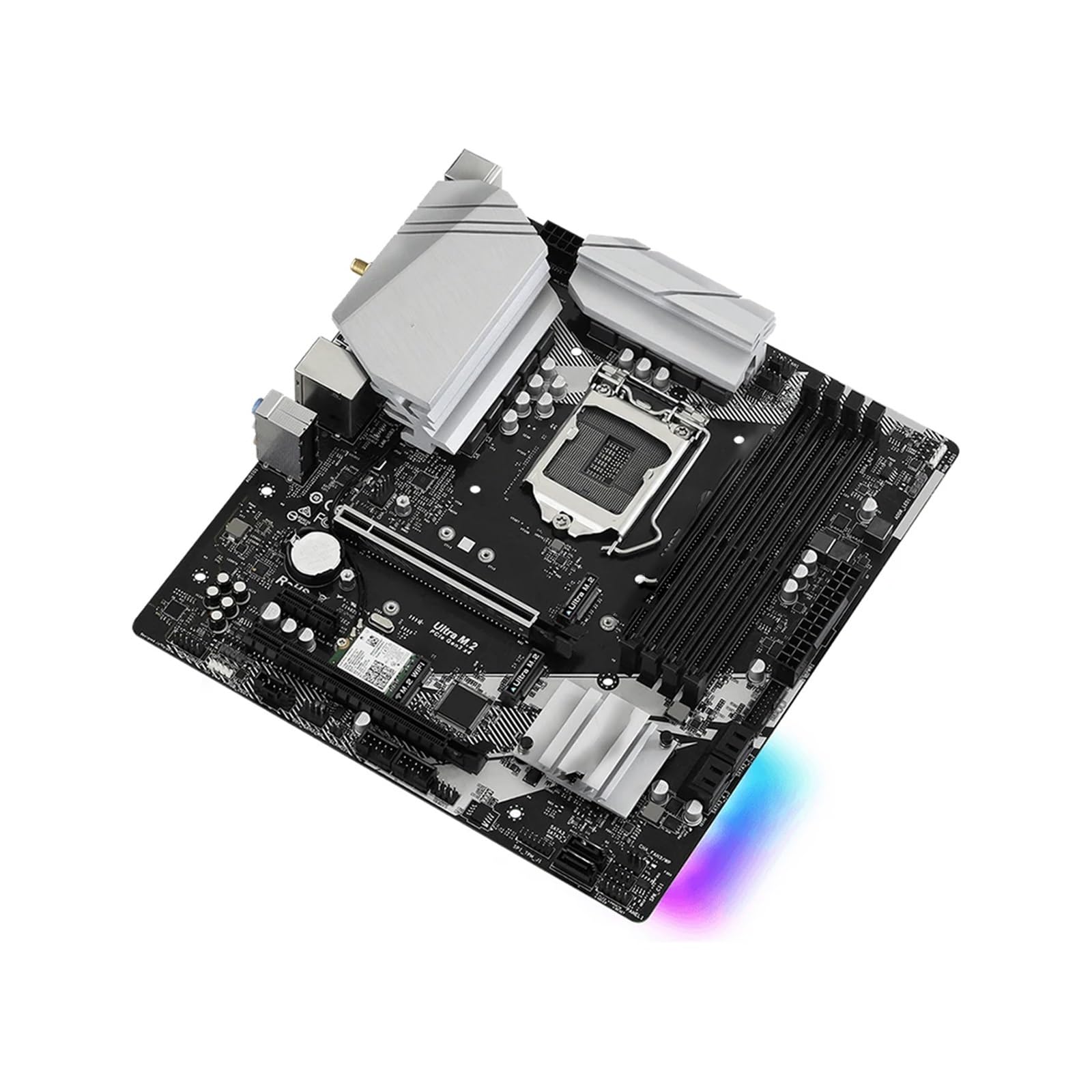 CPU ASRock B460M + Intel Core i7-10700 motherboard Fit For ASRock B460M PRO4/AC Motherboard LGA 1200