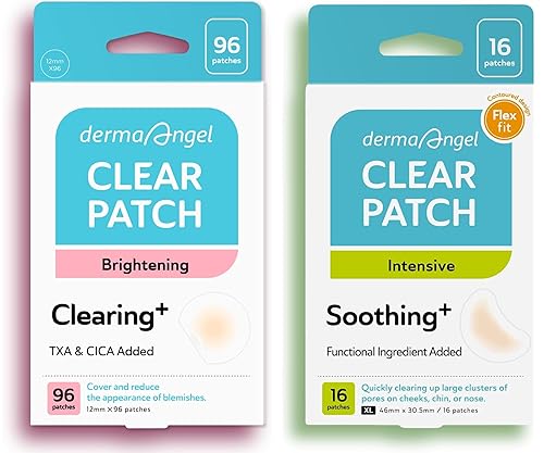 Paquete de parches ultra invisibles para manchas oscuras y parches de espinillas grandes para tratamiento posterior al acné, uso diurno y nocturno,
