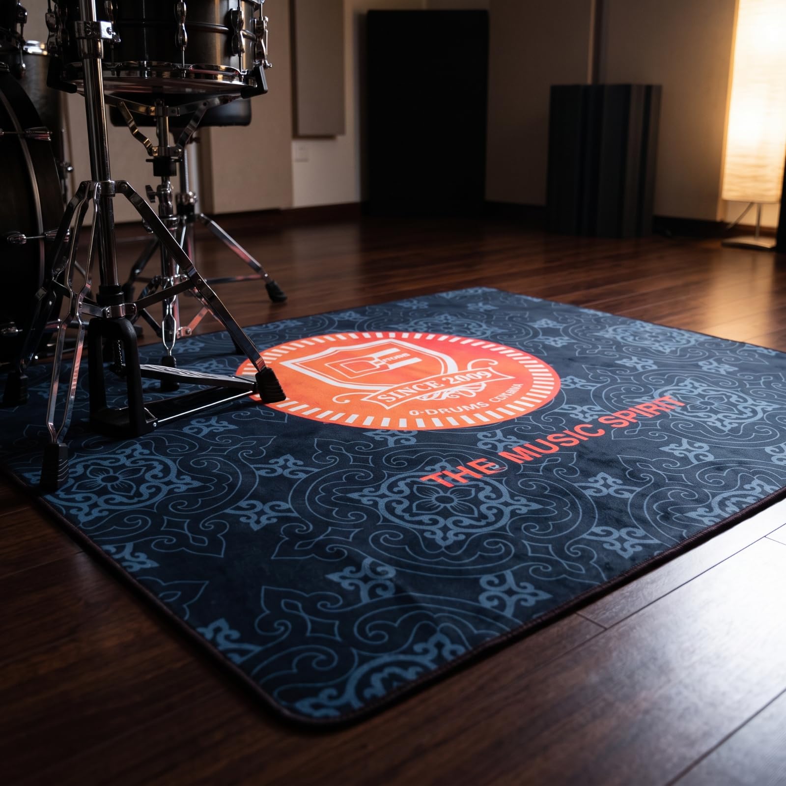 Tapis Percussion Résistant Tapis Percussion Électronique Robuste pour Studio D'enregistrement, Maison