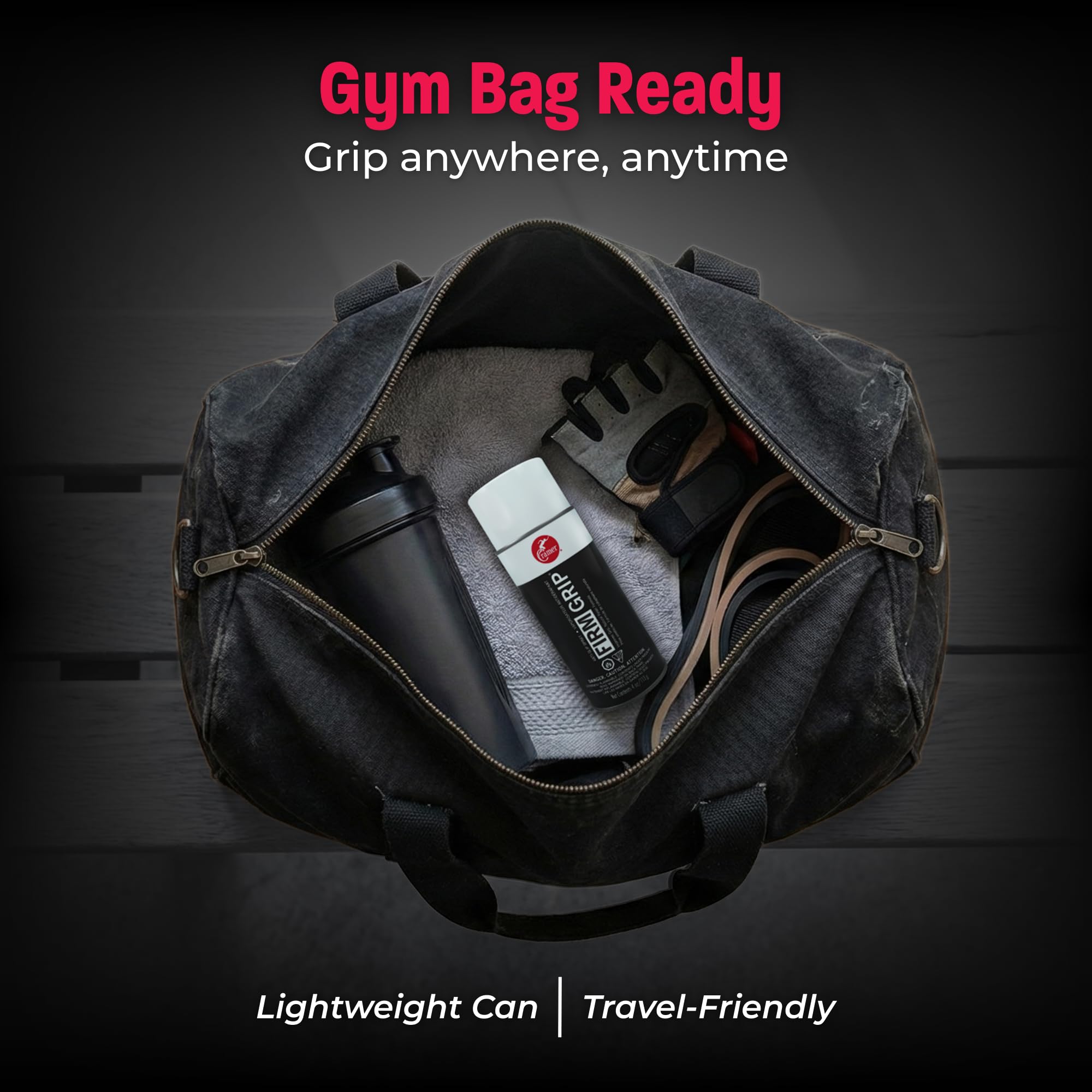 Cramer Firm Grip, Anti-Slip Grip Enhancer for Sweaty Hands & Activities Like Football, Tennis, Golf, Weightlifting, Pole Fitness & Gymnastics,  or Powder, 4 Ounce: Spray