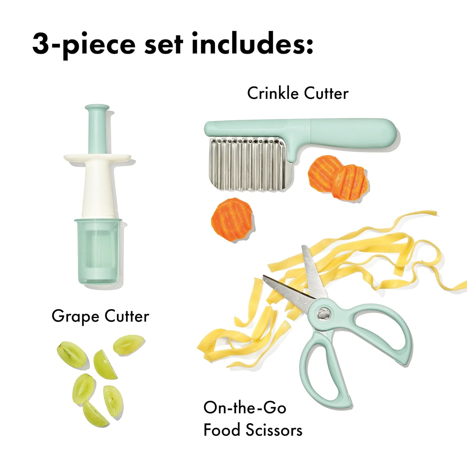 OXO Tot Cut & Prep Set, Baby Eating Essentials