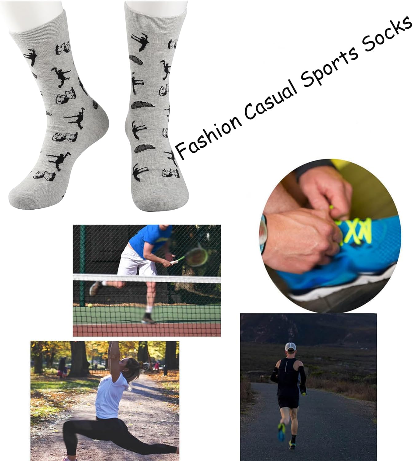 TSOTMO Musical Theatre Gift Musical Inspired Socks for Theatre Lovers Opera Fans Gift - Image 2