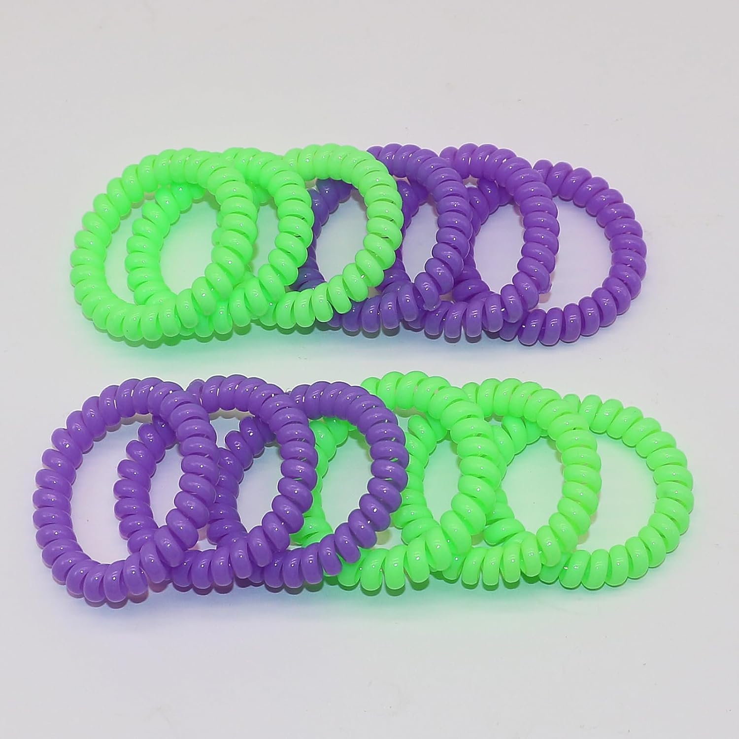 Sensory Stretchy Coil Bracelets for Kids Boys Girls, 12 Pack Toddler Bracelets Funny Speech and Communication Aid, Fidget Chew Toys for Kids with Autism/ADHD/SPD/Anxiety or Special Needs - Image 5