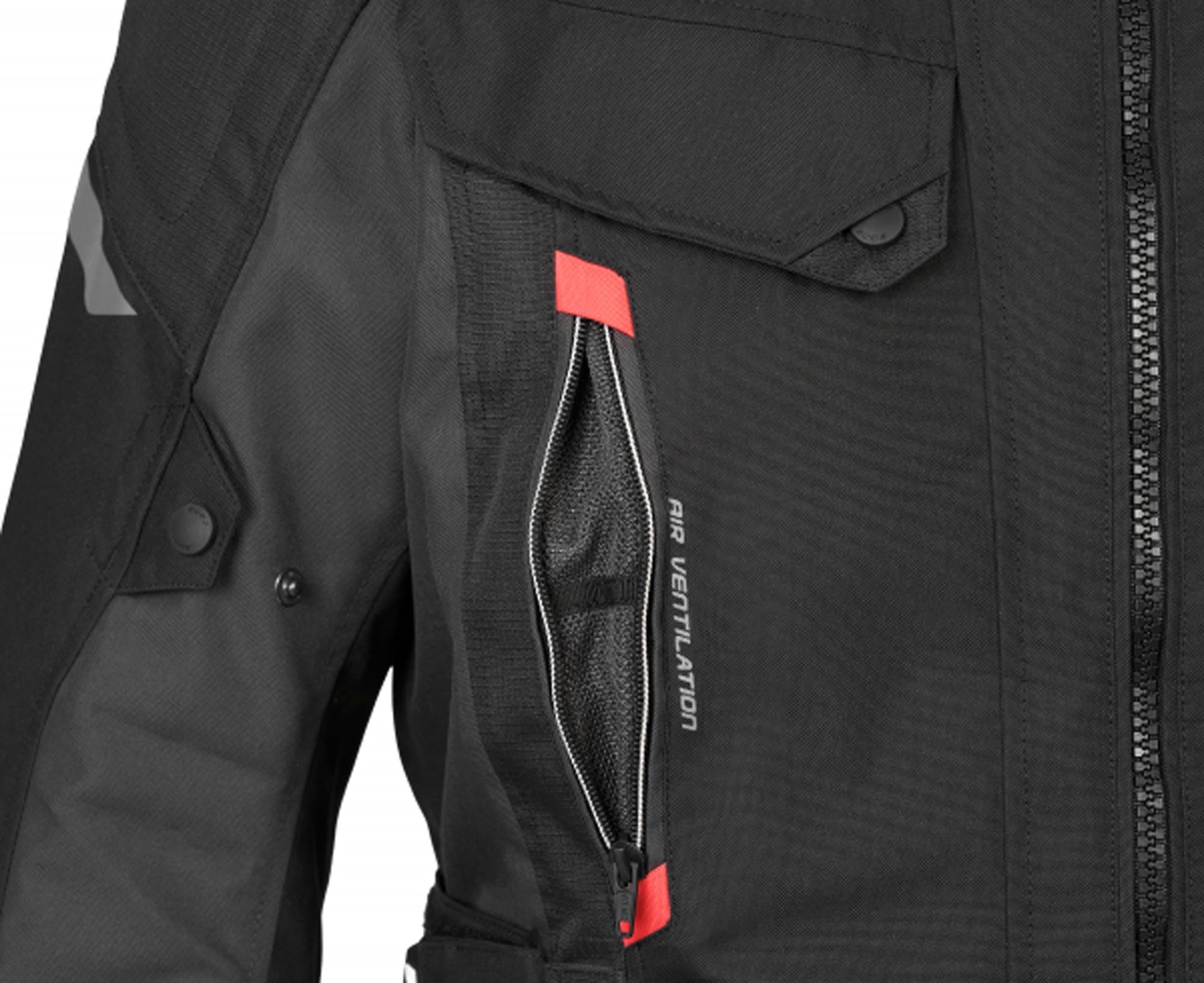 Büse Lago 3 Motorrad Textiljacke, schwarz, S | Wasserdicht
