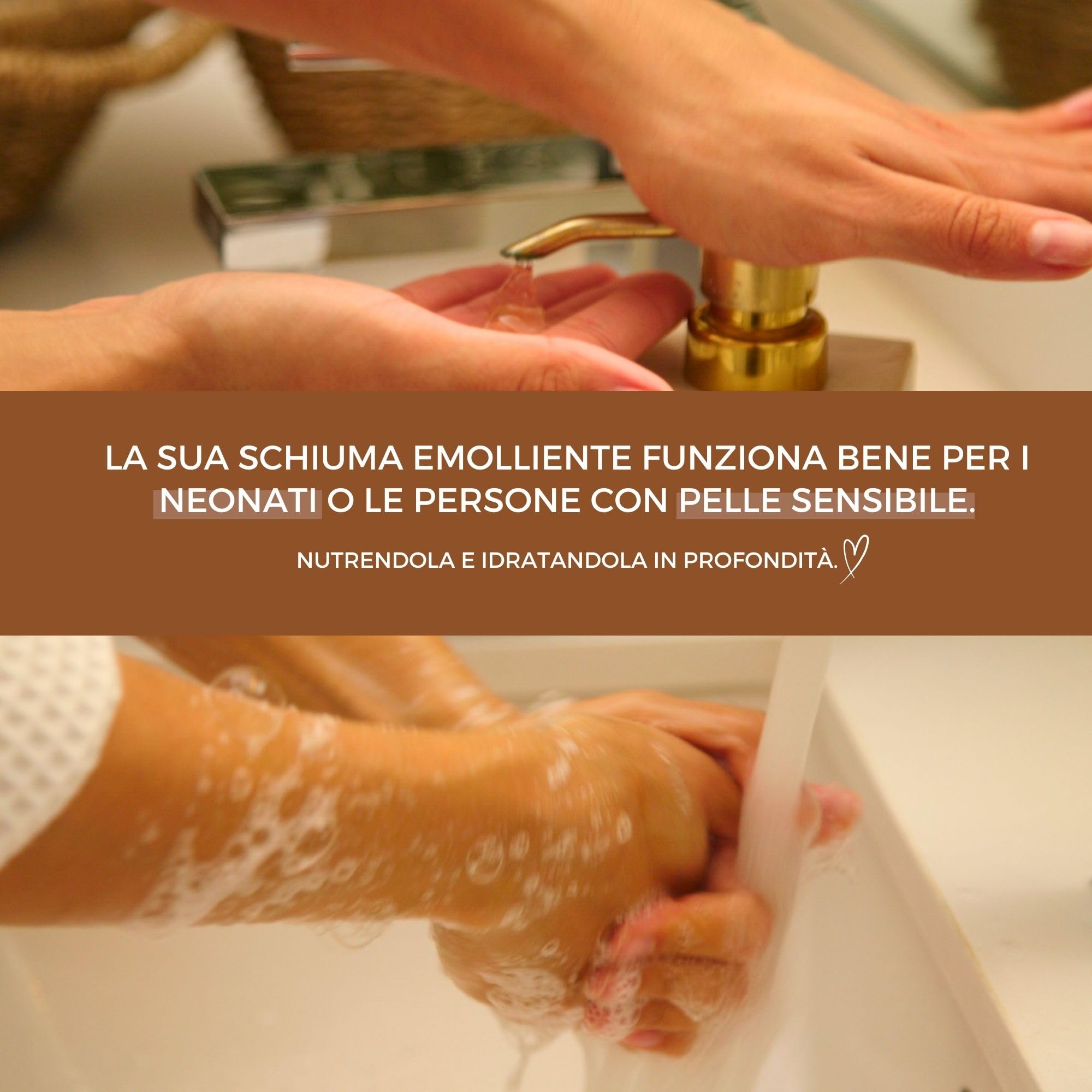 Autentico Sapone di Castiglia Biologico 100% Naturale e Vegan, Rimuove Punti Neri e Uso Multiplo, Adatto a Pelli Sensibili, Senza Parabeni e Siliconi, 5000 ml