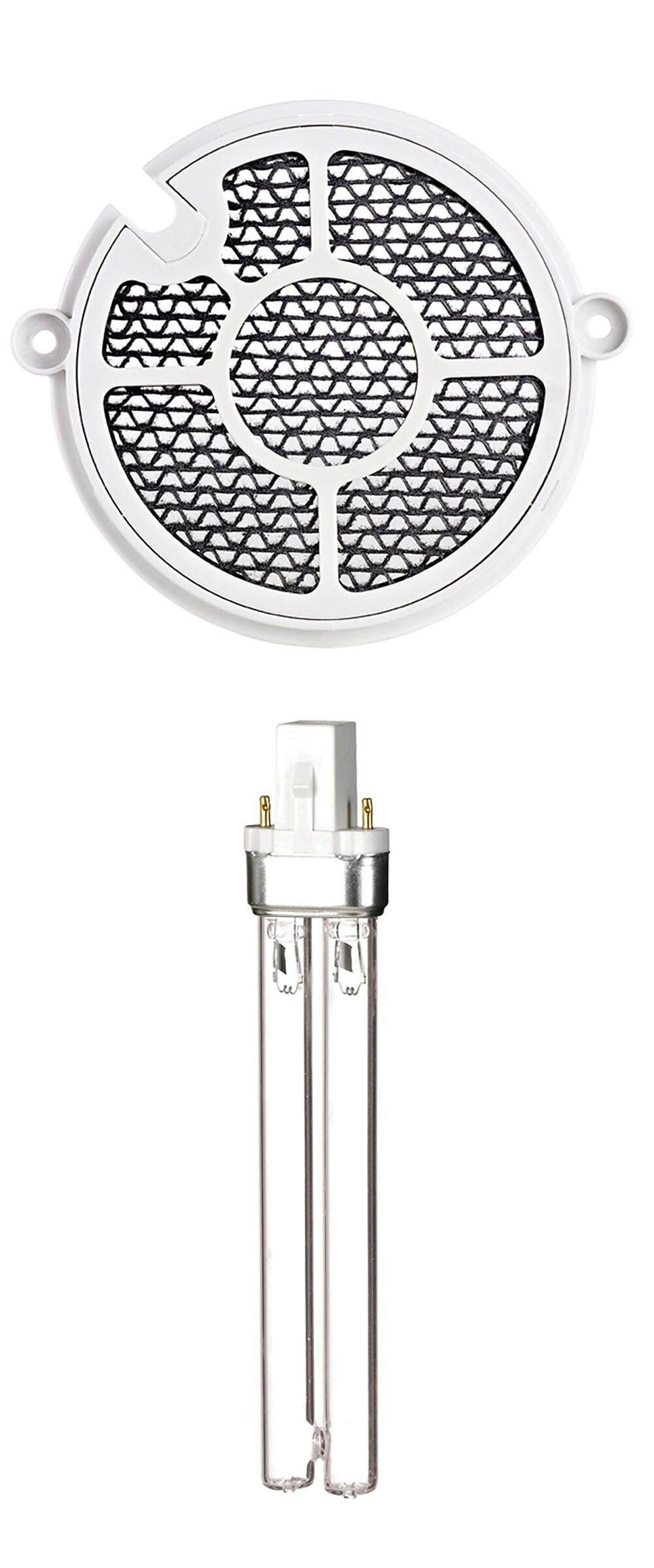 germguardian Guardian Technologies GermGuardian EV9LBL EV9LBL UV-C GENUINE Replacement Bulb and TiO2 Disc for UV-C Air Sanitizer, White