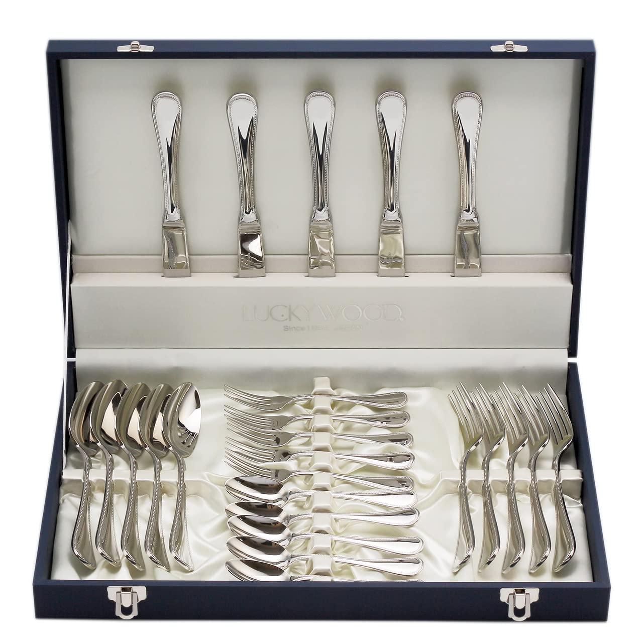 Amazon.co.jp: ラッキーウッド【カトラリーセット】【フレンチ