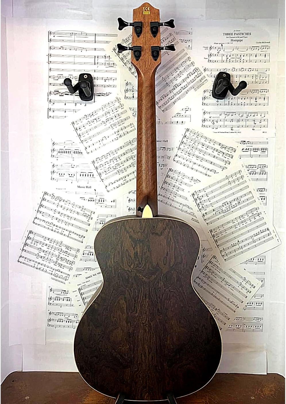 Lanikai, 4-String Ukulele, Natural (FB-EBU)
