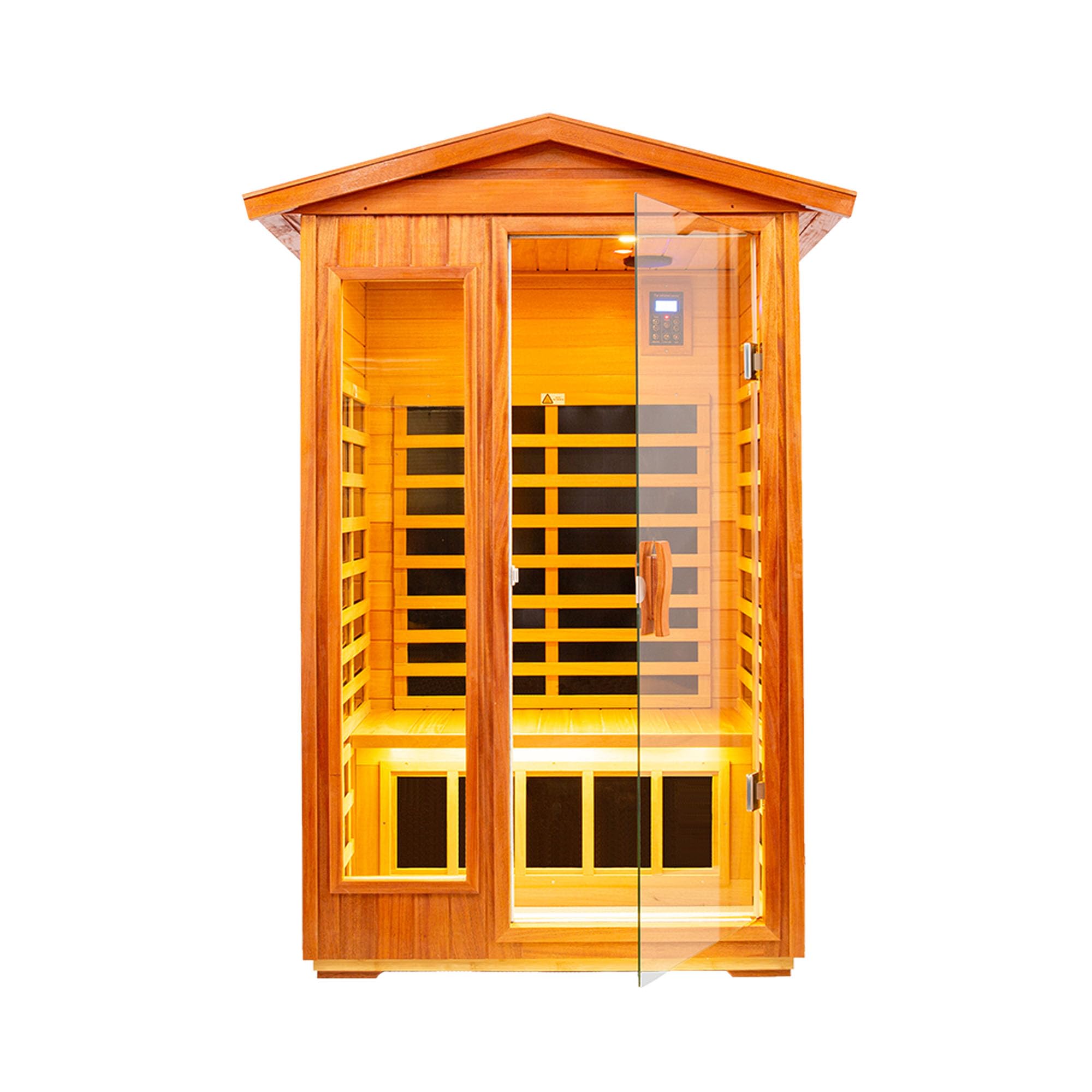 Two Person Outdoor KWood Far Infrared Sauna Room