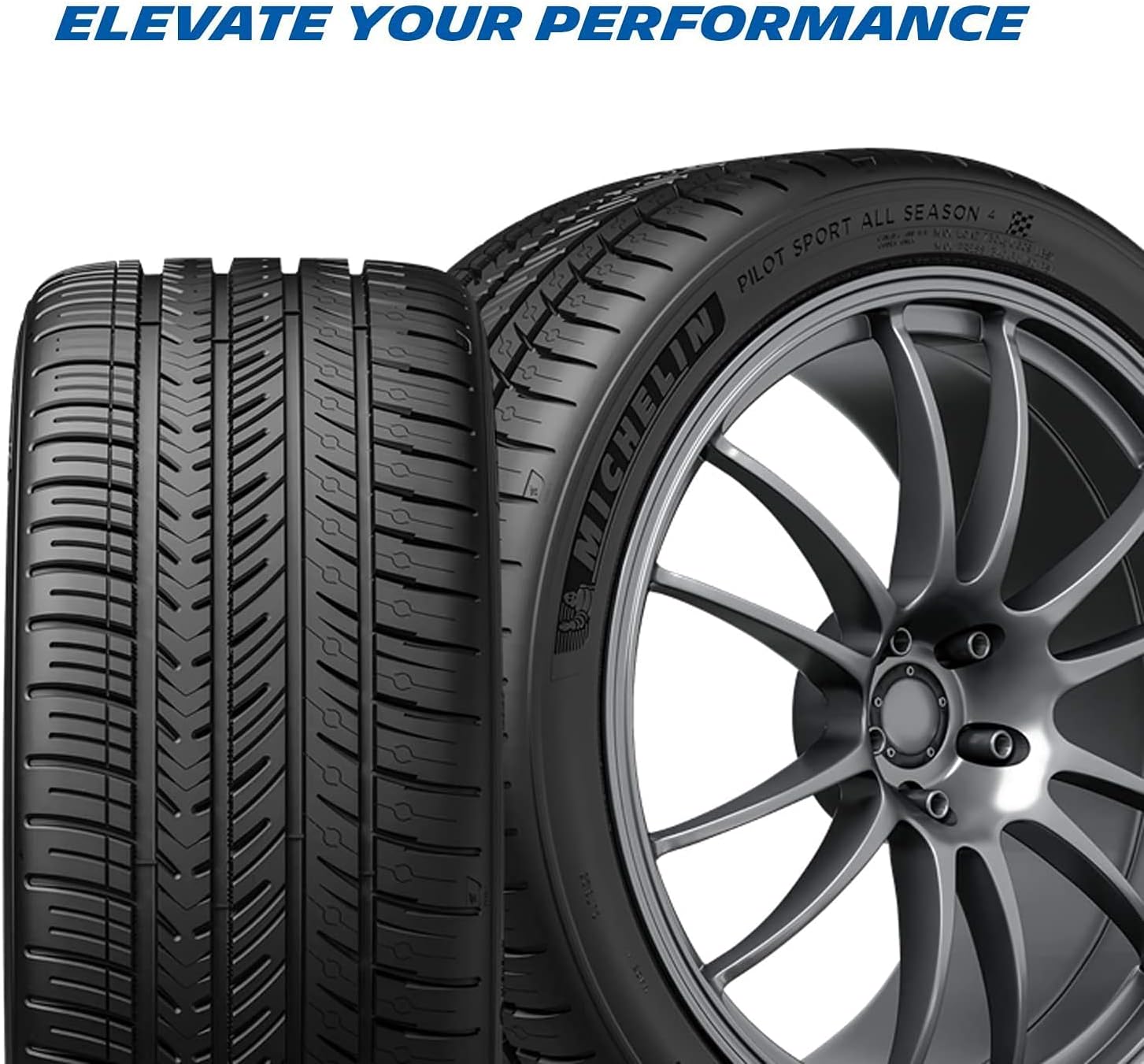 Michelin Pilot Sport All Season 4 Performance Tire 255/35ZR20/XL 97W