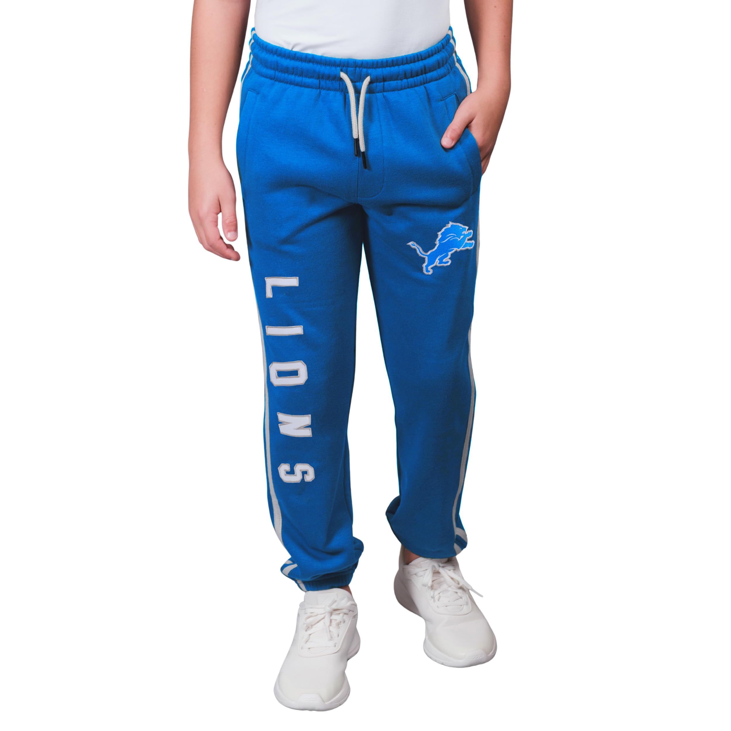 Ultra Game NFL Boys Super Soft Game Day Striped Jogger Sweatpants