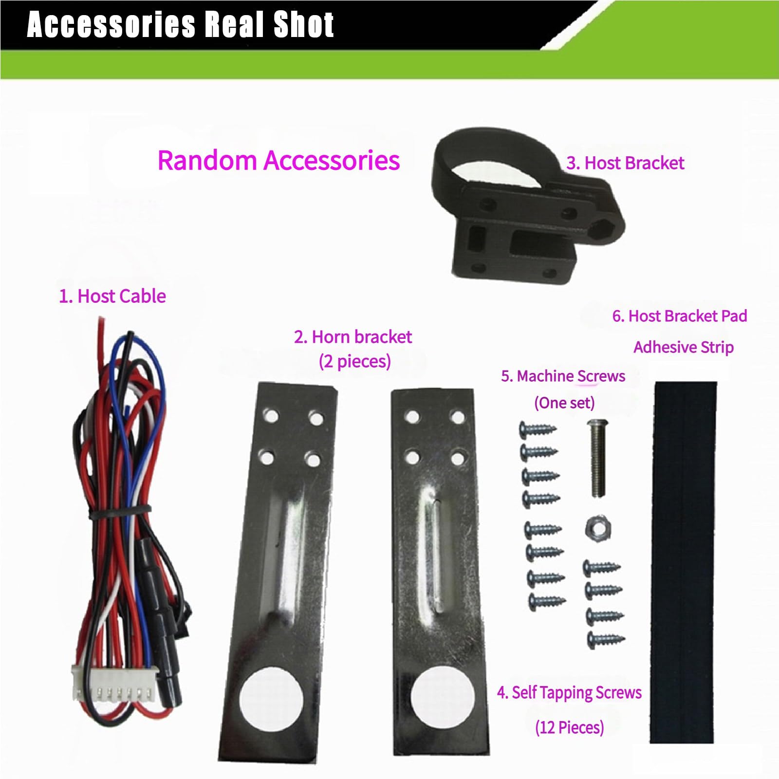 Kit Lettore Radio Bluetooth per Moto Altoparlante Stereo Audio Impermeabile Ricarica per Telefono Cellulare Allarme Antifurto Telecomando