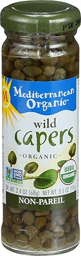 Mediterranean Organic Alcaparras 35 onzas