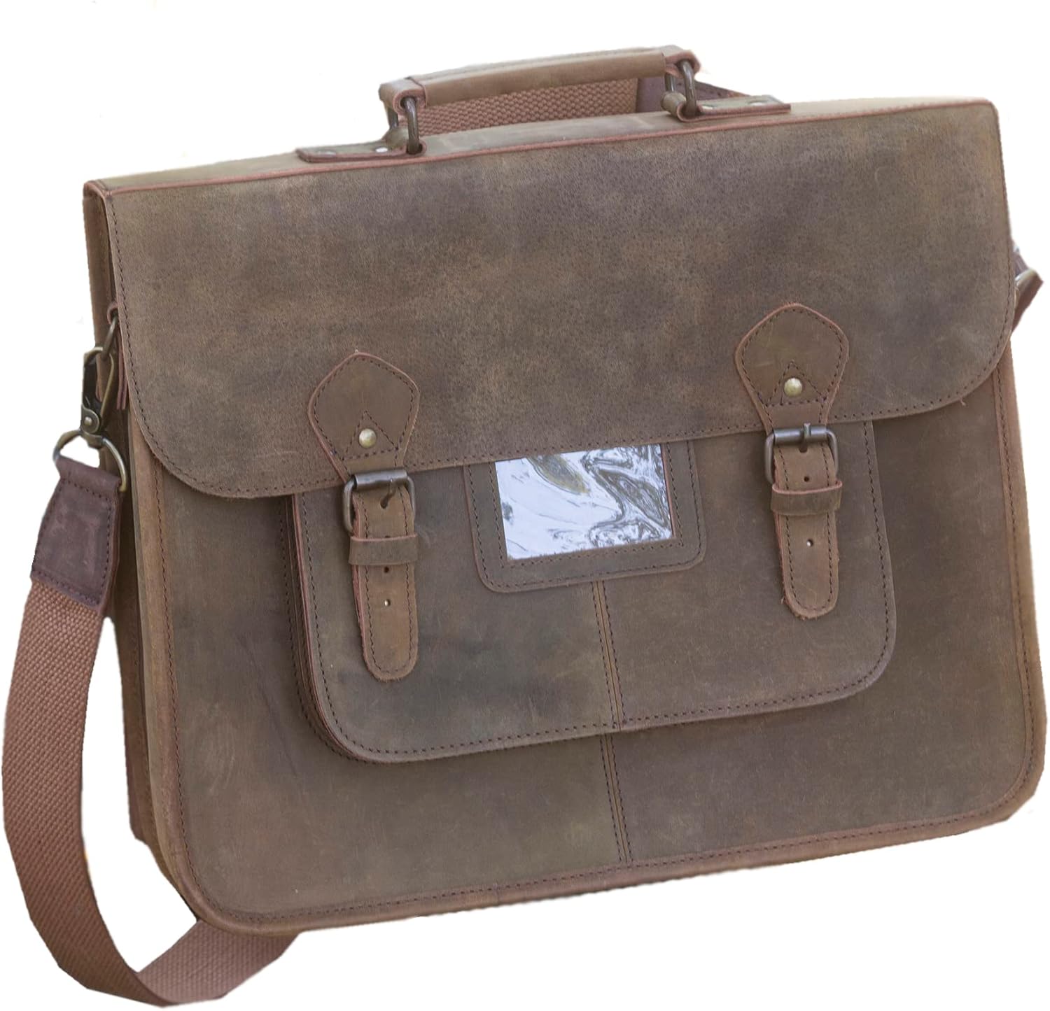 Messenger Bag Barbour Brompton Bag Leather Large Satchel Bag