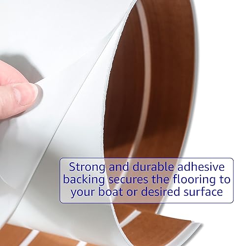Miniatura 5 de Trademark Innovations Espuma EVA barco Decking barco espuma espuma espuma Mat para el suelo de la piscina para el patio exterior