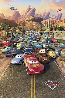 POSTER STOP ONLINE Cars - New Disney Movie Poster (Regular Style) (Size: 24" x 36")
