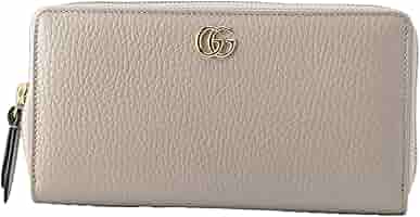 【美品】GUCCI グッチ GG マーモント ベージュ ラウンドファスナー GUCCI （新品・未使用品）グッチ GGマーモント ツートン ダブルG