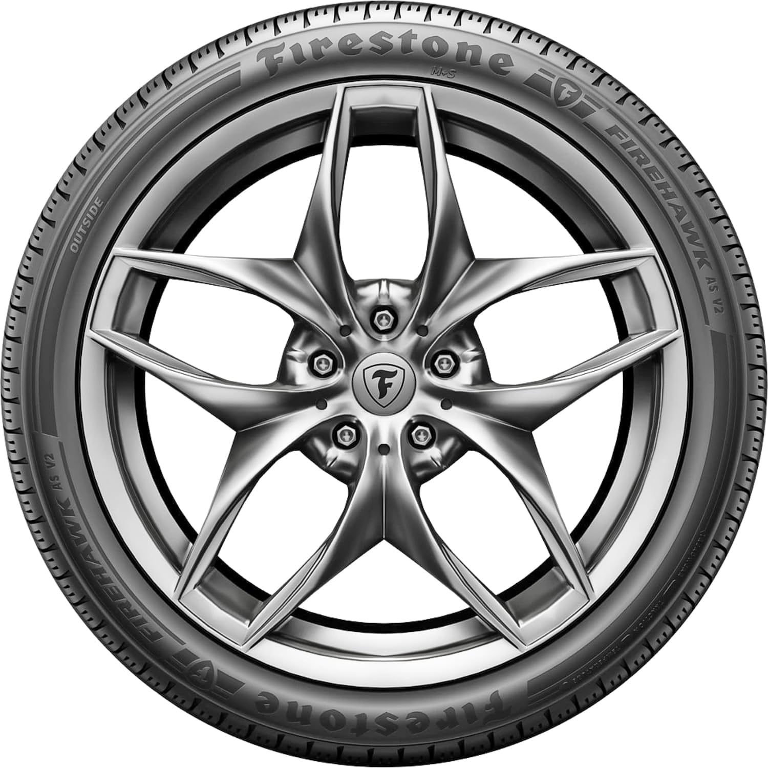 Firestone FireHawk A/S V2 UHP All Season 235/50R17 96V Passenger Tire