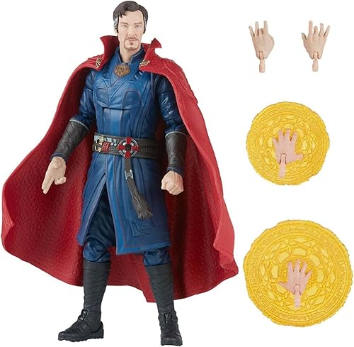 Miniatura 5 de Marvel Legends Series Doctor Strange in The Multiverse of Madness - Figura de acción coleccionable de Doctor Strange Cinematic Universe de 6