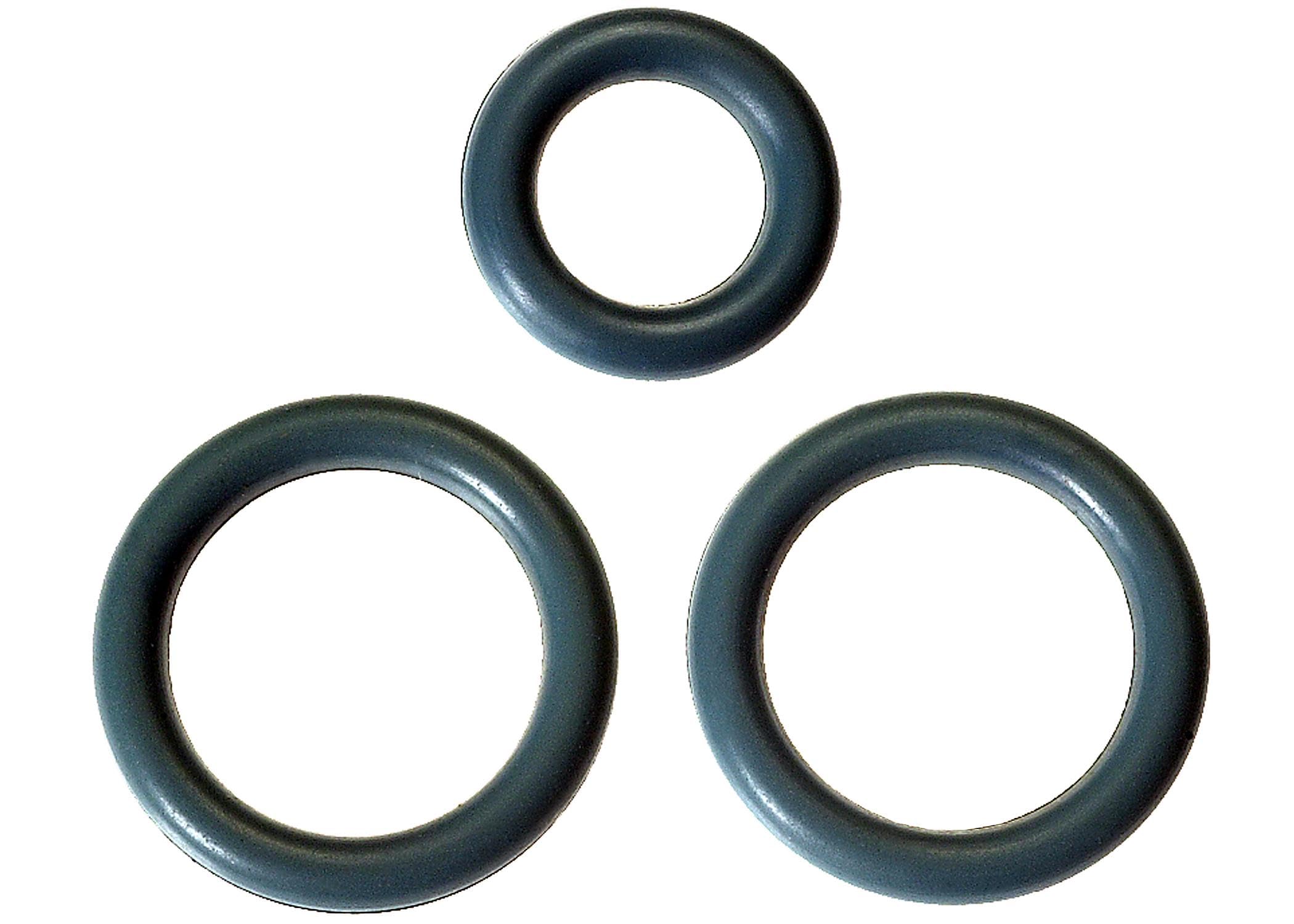 ACDelco GM Genuine Parts 17113552 Fuel Injection Fuel Rail O-Ring Kit with 3 O-Rings
