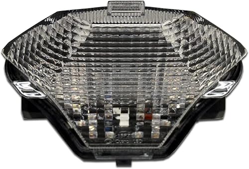 Miniatura 1 de Blaster-X - Luz trasera LED integrada para Yamaha FZ-07MT-07 2015-2017 (lente transparente)