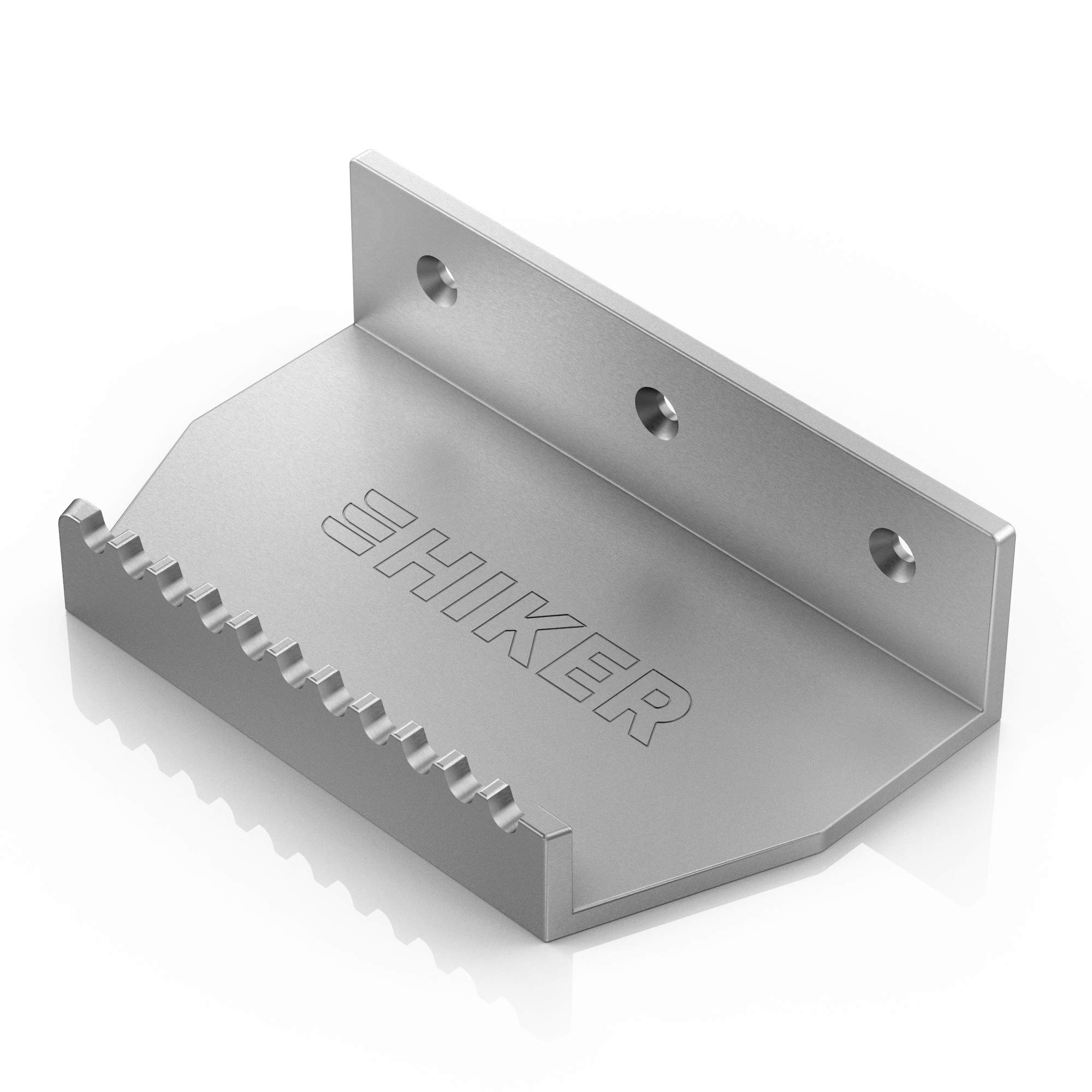 Hiker Aluminium Super Strong Hands Free Touchless Foot Operated Door Opener Pedal for Push n Pull & Contactless Door Pull Safety, Silver, 20 Pack