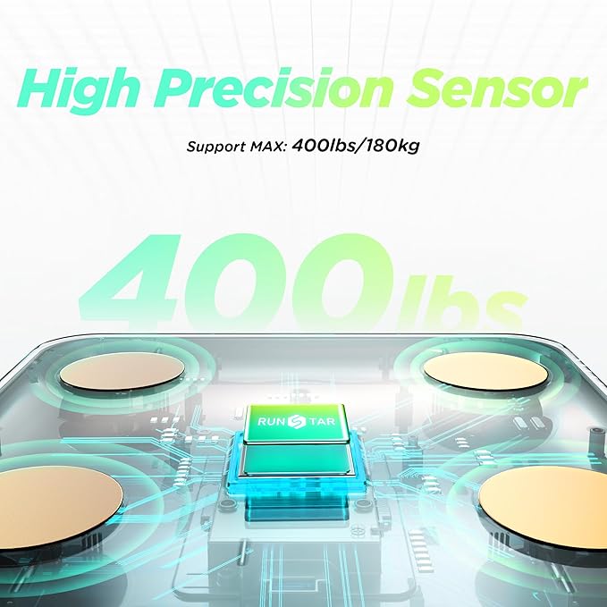 Báscula Corporal Runstar Digital con Pantalla VA App miniatura 4