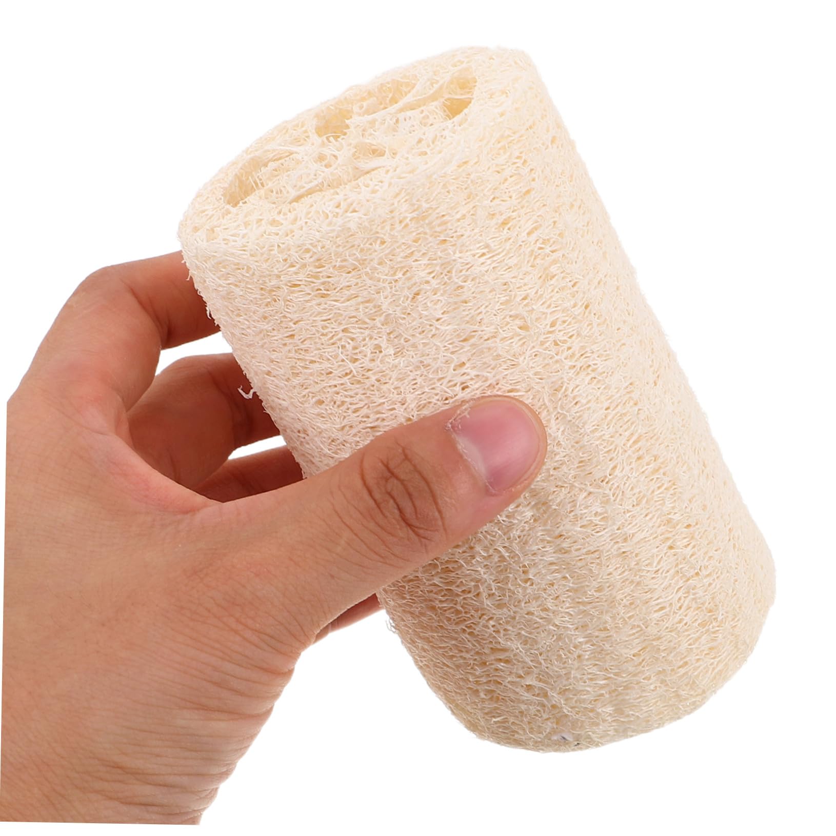 Gatuida 8 Piezas Esponja Natural Luffa para Baño y Cocina Exfoliante Corporal y Depurador Multiuso Masaje Relajante y Limpieza sin Químicos Diseño Ergonómico Cómodo para Hombres y Mujeres