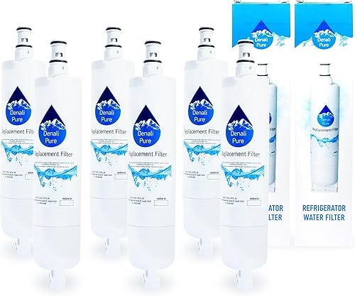 Filtro de agua para refrigerador Whirlpool ED2FHEXNB Compatible con Whirlpool 4396508, 4396510 cartucho de filtro de agua para frigorífico