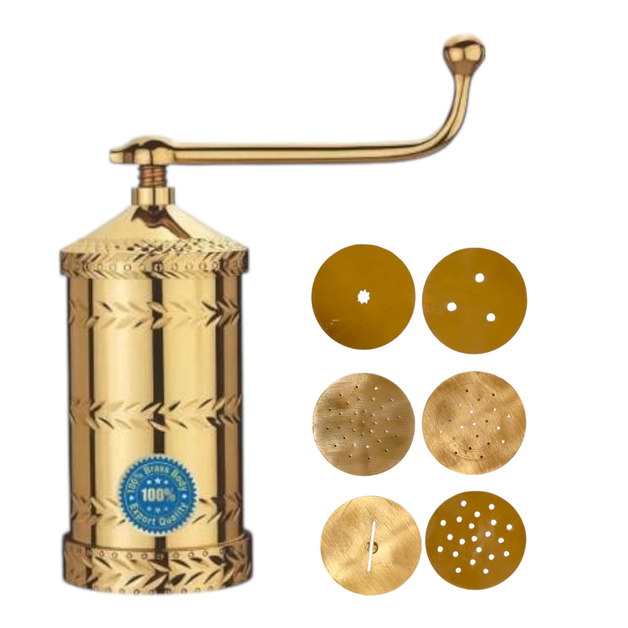 Whizzo Brass Sevaiya Machine - Make Sev, Murukku & More! -9
