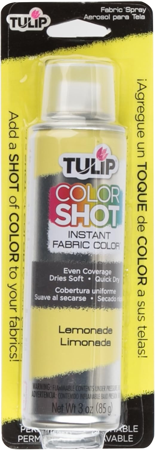 Tulip ColorShot Instant Fabric Color 3oz. Lemonade