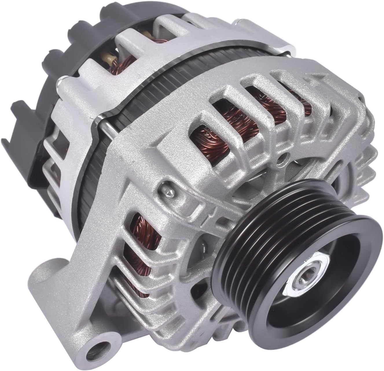 Alternator Replacement for Chevy Camaro 2010-2015 V8 6.2L 150A 12V CW 6-Groove Pulley 13501721 13597233 11486