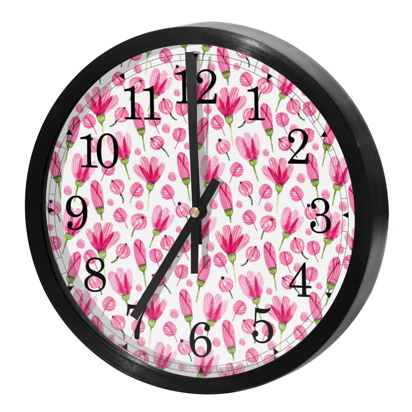 Horloge murale silencieuse pour retrouver le sommeil au calme