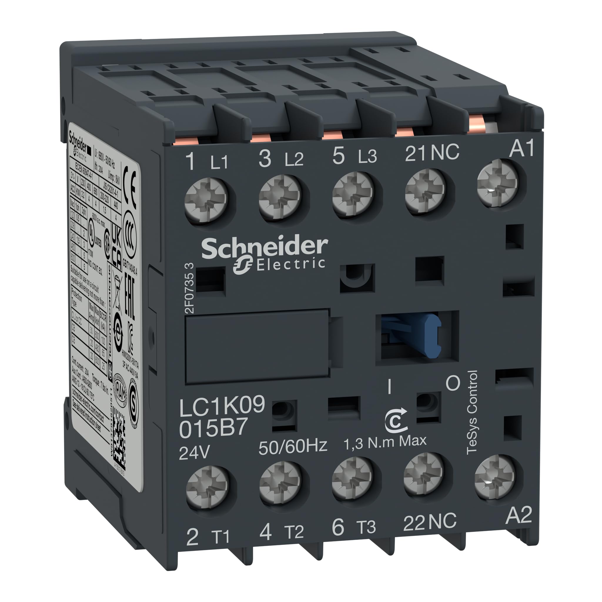 Schneider Electric MINICONT Schütz 9A 240V 50/60 H Produktbild-Vorschau 5