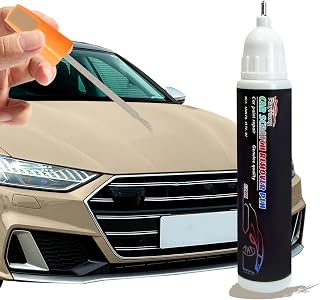 Touch Up Paint for Cars, Car Paint Scratch Repair, Two-In-One Car Touch Up Paint Fill Paint Pen, Universal Car Accessories Decoration Auto Touch Up Paint for Scratch Repair Various Cars (Gold)