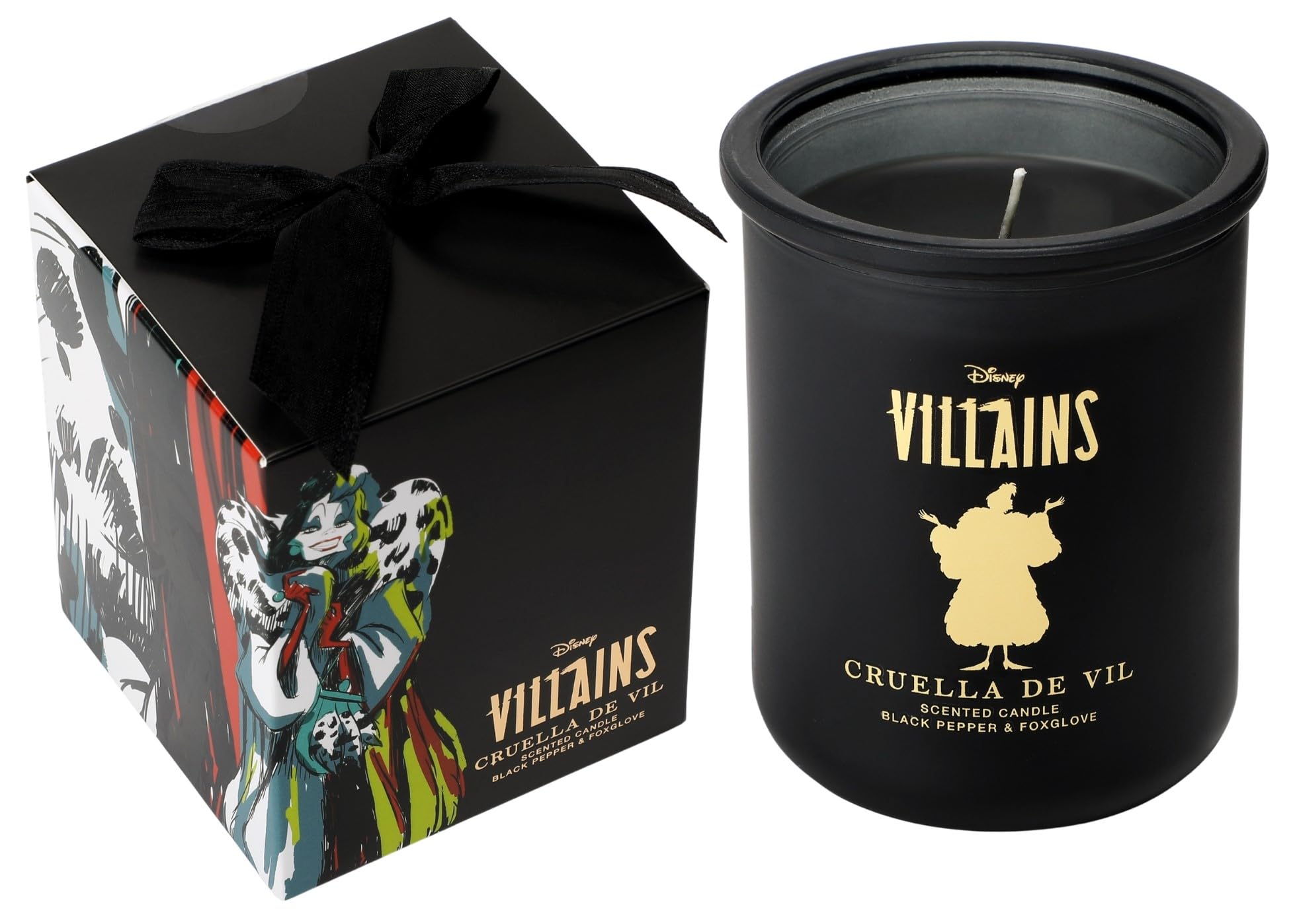 Disney's Villains Cruella De Vil Inspired Candle - Black Pepper & Foxglove 252G (1-Wick) - DISVIC001CRU