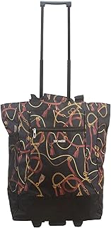 New York XPress (Chains Shopping Tote Bag with Wheels