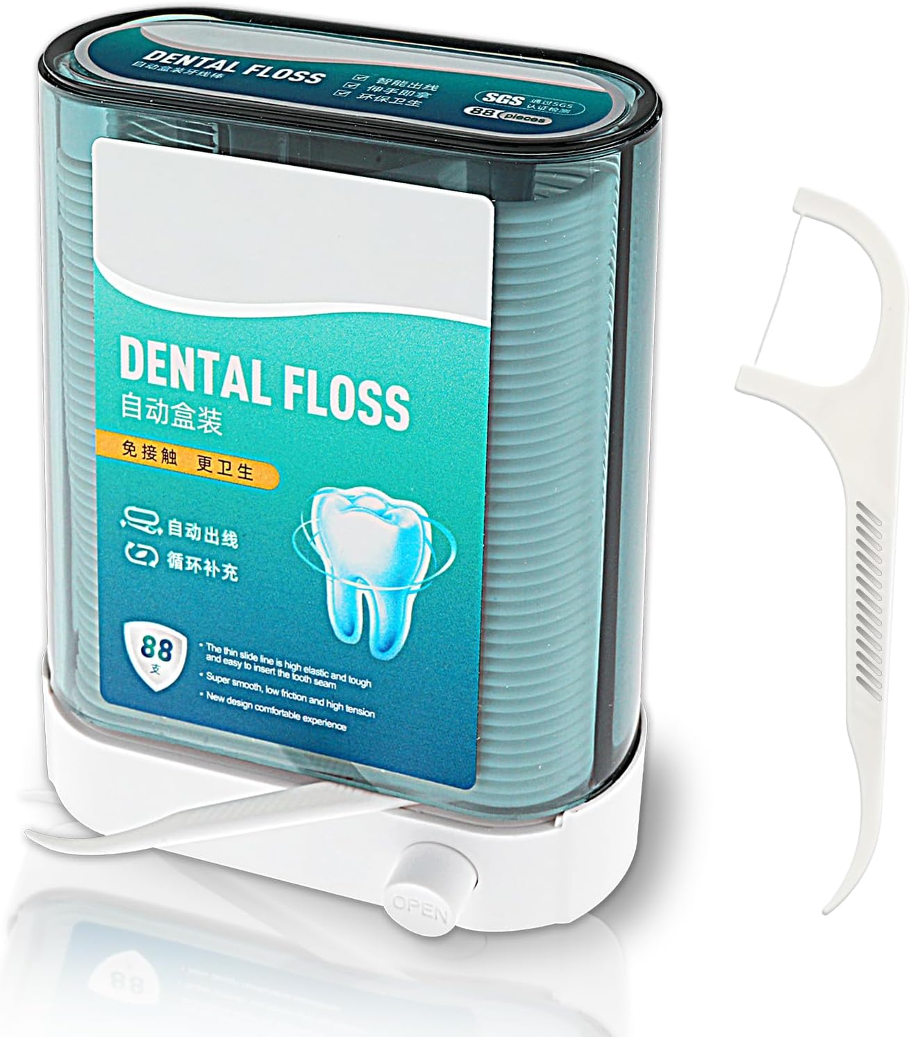 WLLHYF Flosser Dispenser Portable Dental Floss Picks Cases