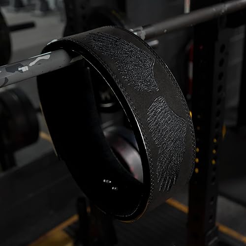 Miniatura 8 de Katamu Premium Leather Lever Weightlifting Belt Secure Steel Lever, Powerlifting Support for Deadlifts, Squats & Heavy Lifts